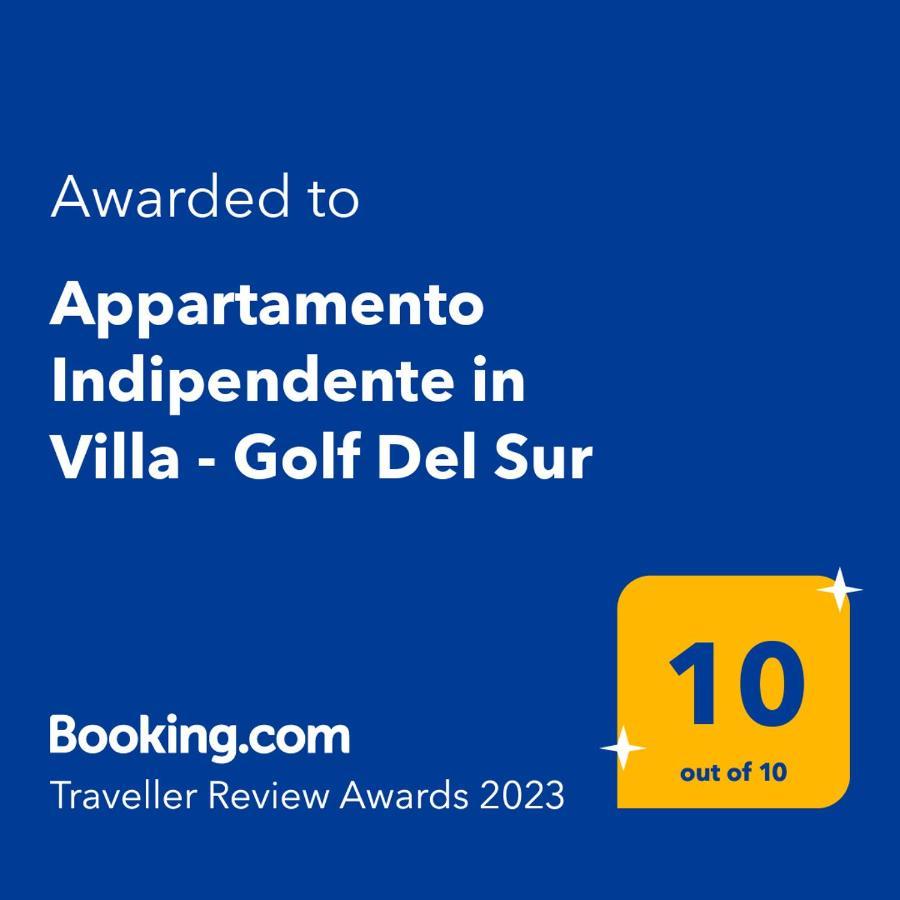 Appartamento Indipendente In Villa - Golf Del Sur Сан Мигель Экстерьер фото